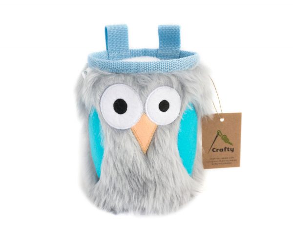 Forget-me-not Owl Chalk Bag